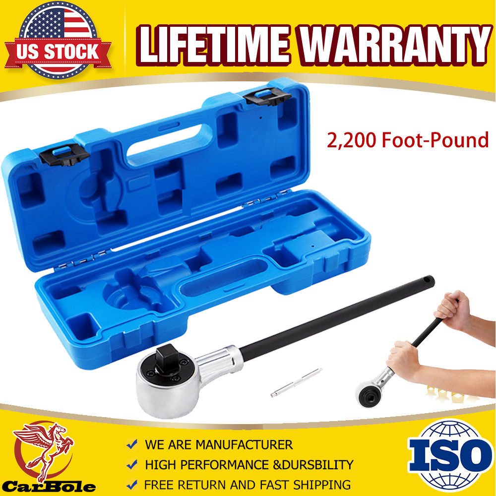 Torque Multiplier Power Wrench 2,200 Foot-Pound 3/4″ 03716B Professional Grade