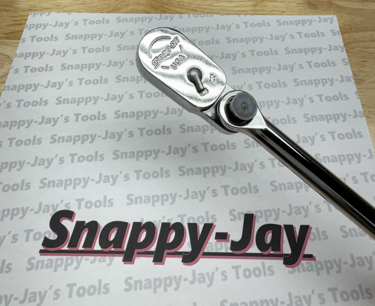 Snap-on Tools PEARL PINK 3/8″ Drive Hard Grip Multi-Position Ratchet FHD80MPPP