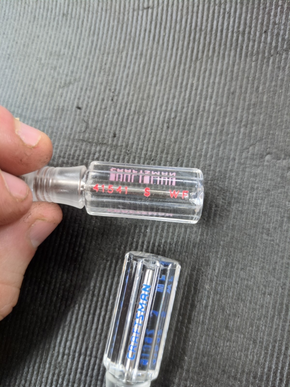 Craftsman Small Mini Phillips Flat Slotted Screwdriver Set S 41541 41542 Exc USA