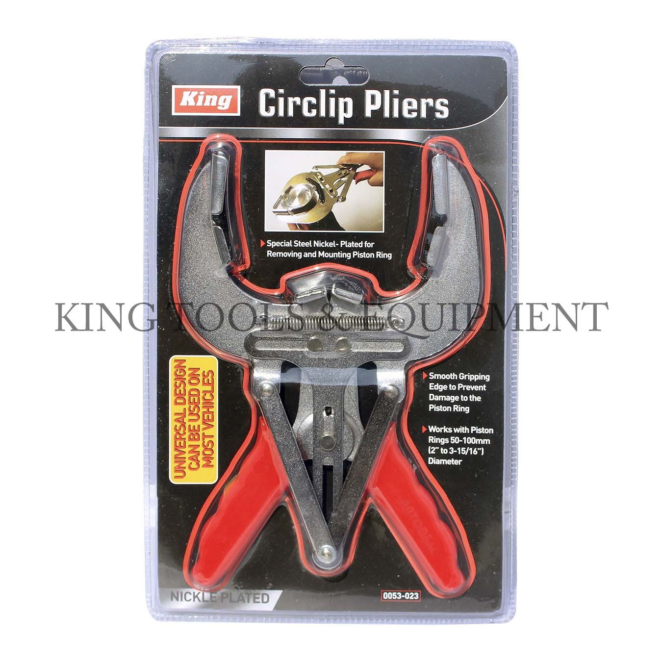 New KING Universal Piston Ring Installer Remover Pliers, Expander Tool 50-100mm