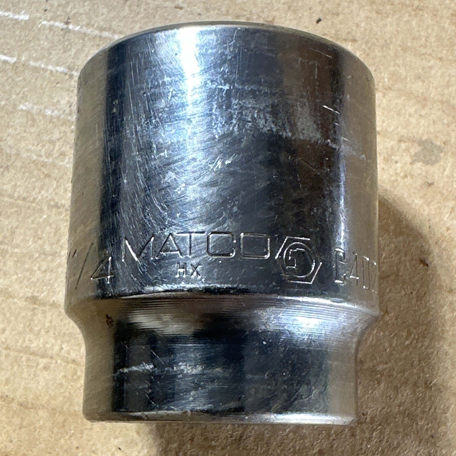 Matco Tools C402 1-1/4 Inch Chrome Socket 12 Point 1/2” Drive