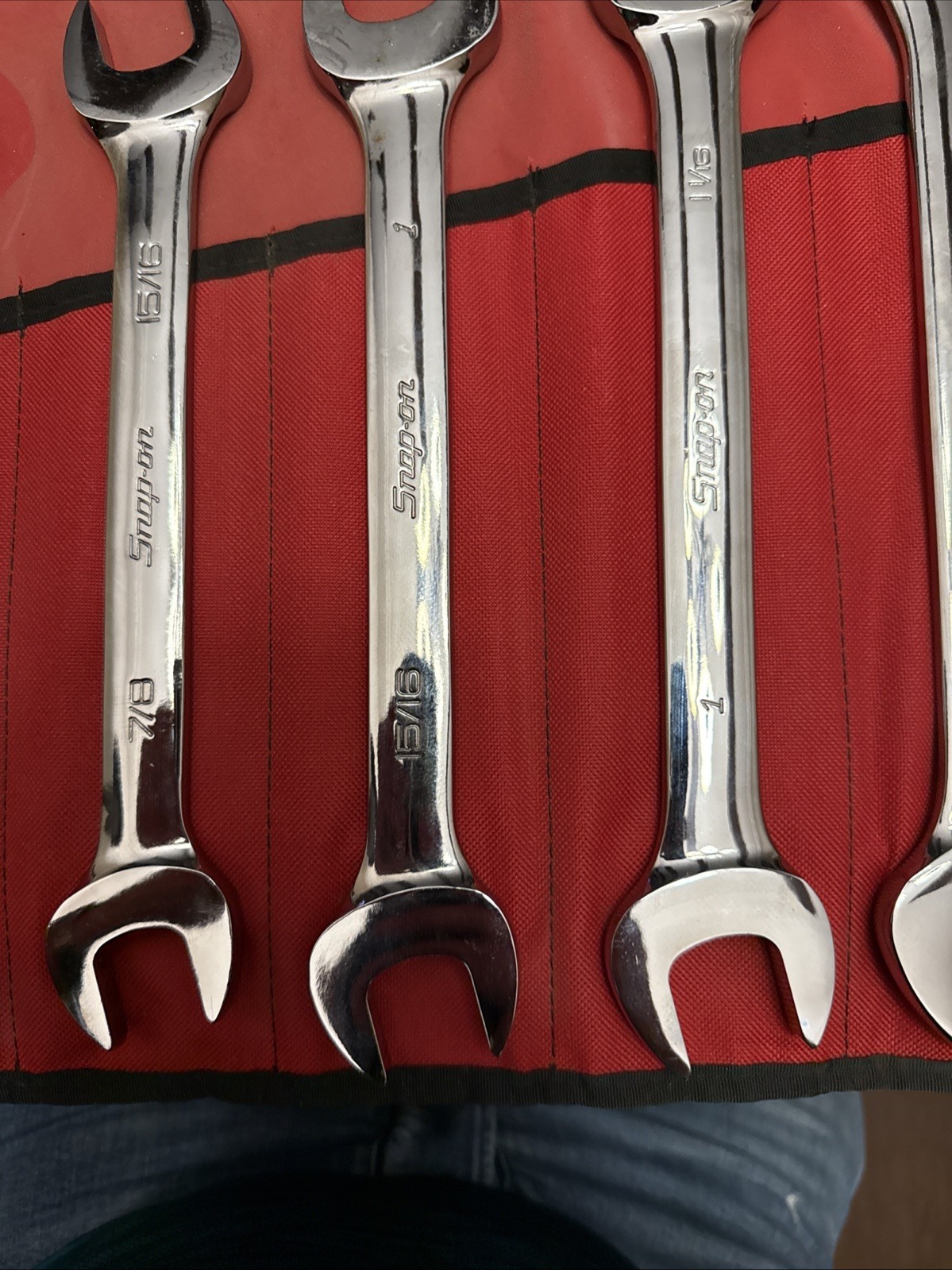 Snap On Double Open End Wrench Set, Big Set, 5/16 – 1 5/8 Pre Owned Great Shape