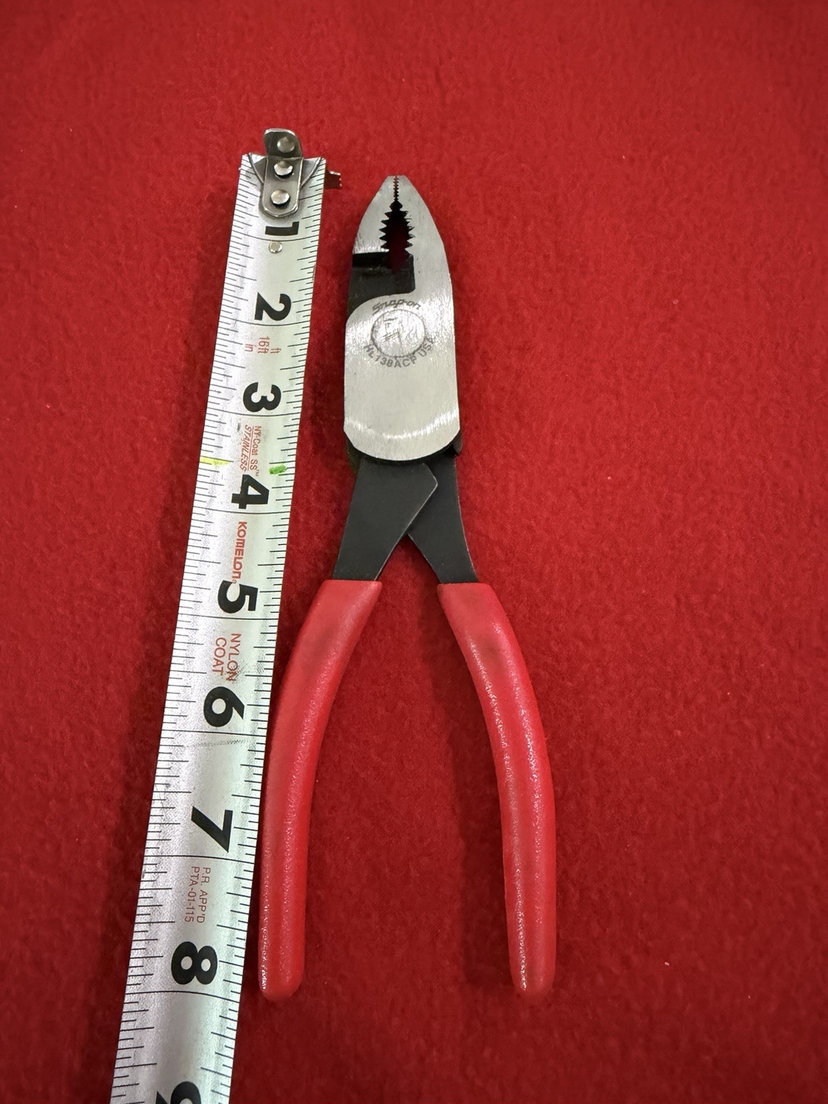 Snap-On 8″ High Leverage Combination Pliers HL138ACP