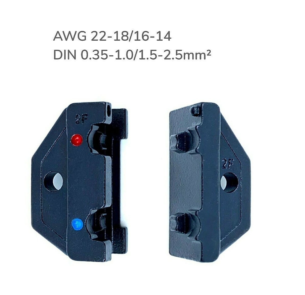 Interchangeable Crimp Tool Die 2F Insulated Flag Terminal Klein VDV200-010