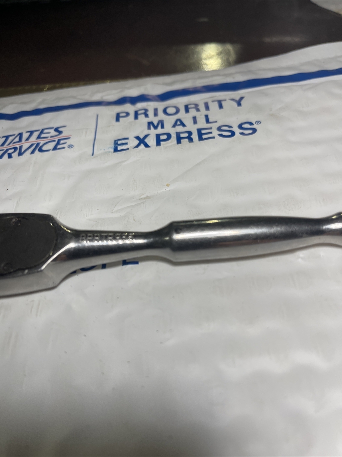 Vintage Blue Point 1/4 Drive Quick Release Ratchet BPRTR936