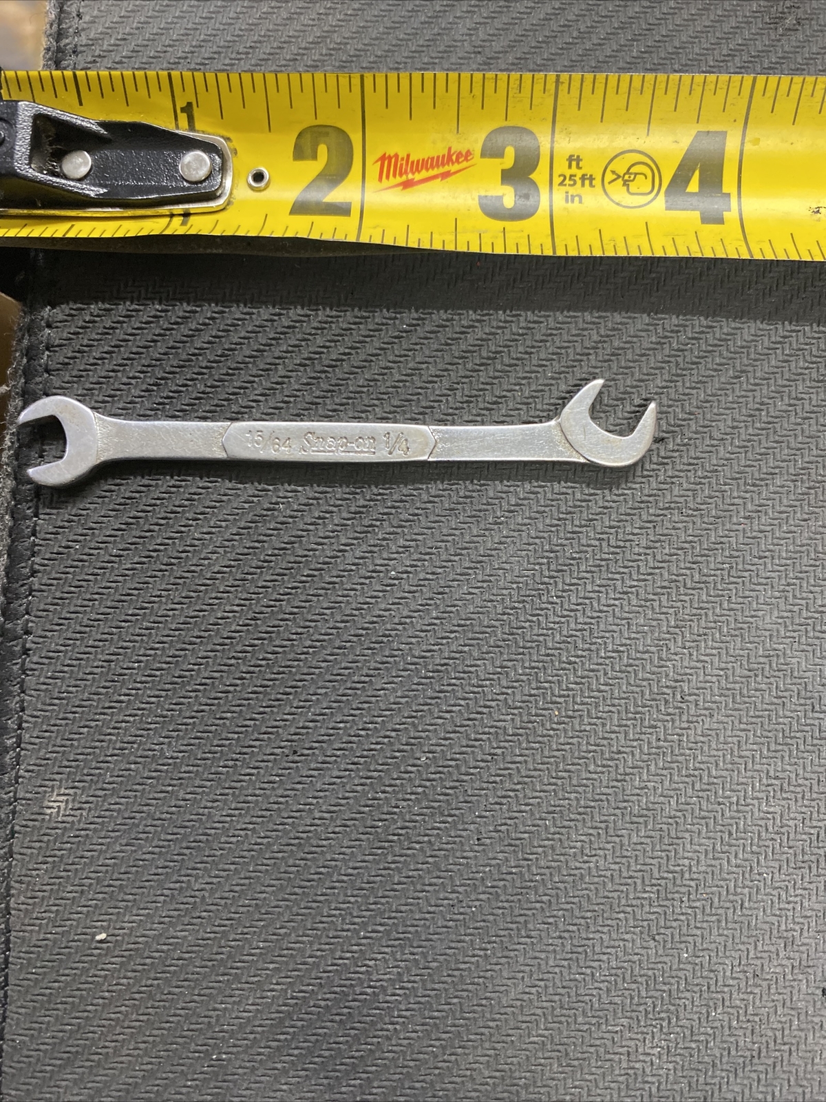Snap On Tool USA 15/64″-1/4″ SAE 15°/ 60° Offest Open End Ignition Wrench DS1516