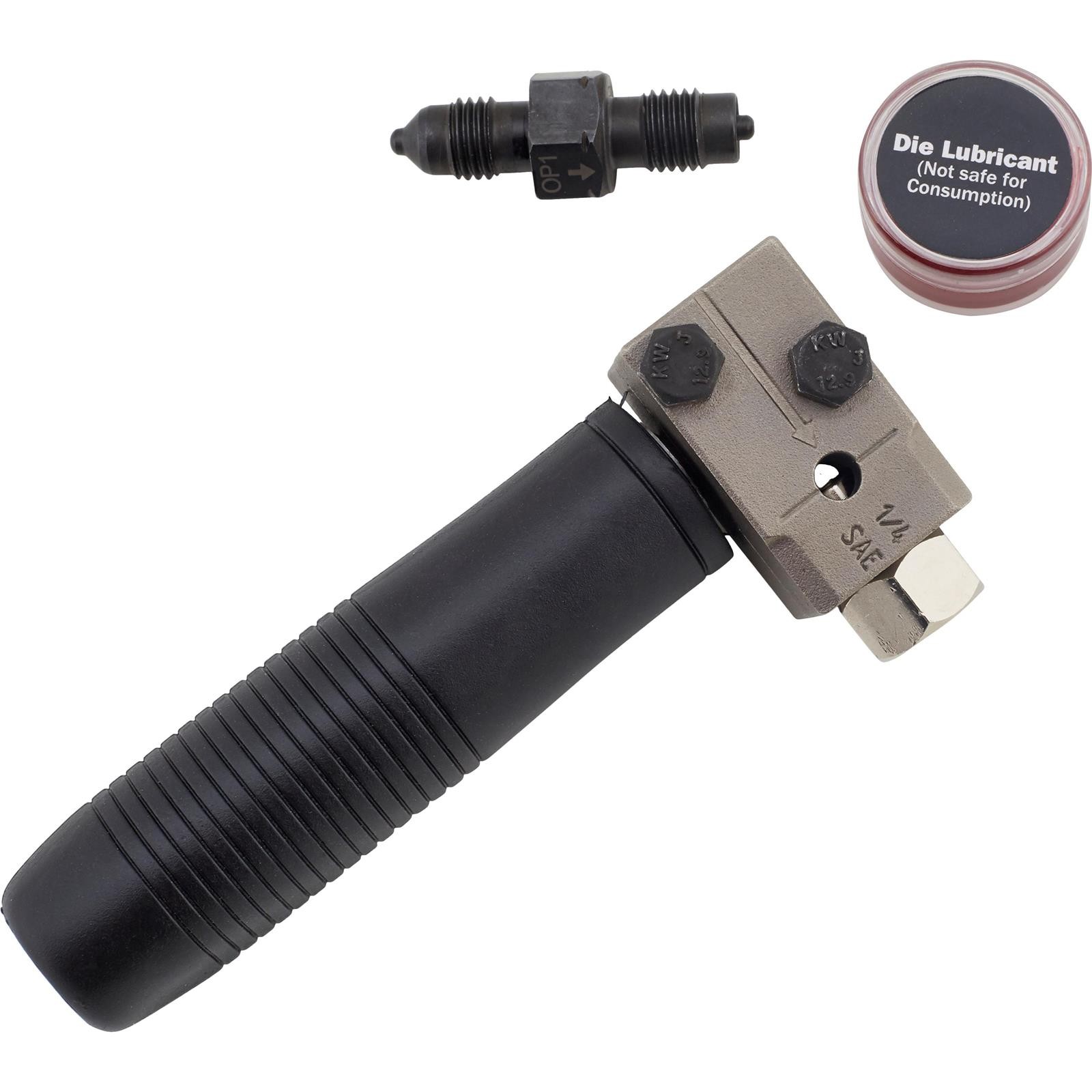 Titan Tools 51515 Double Flaring Brake Line Tool, 45-Deg,1/4 Tube