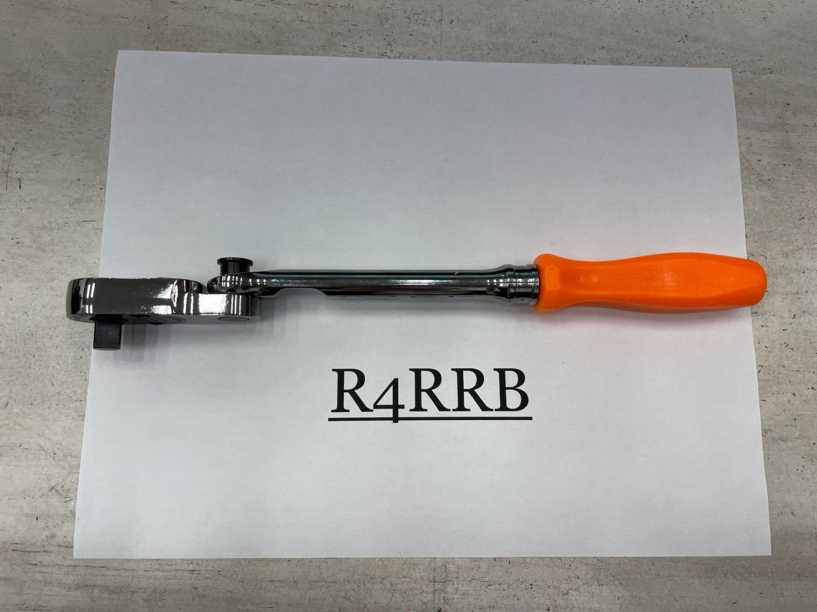 Snap-on Tools ORANGE 3/8″ Drive Hard Grip Multi-Position Ratchet FHD80MPO