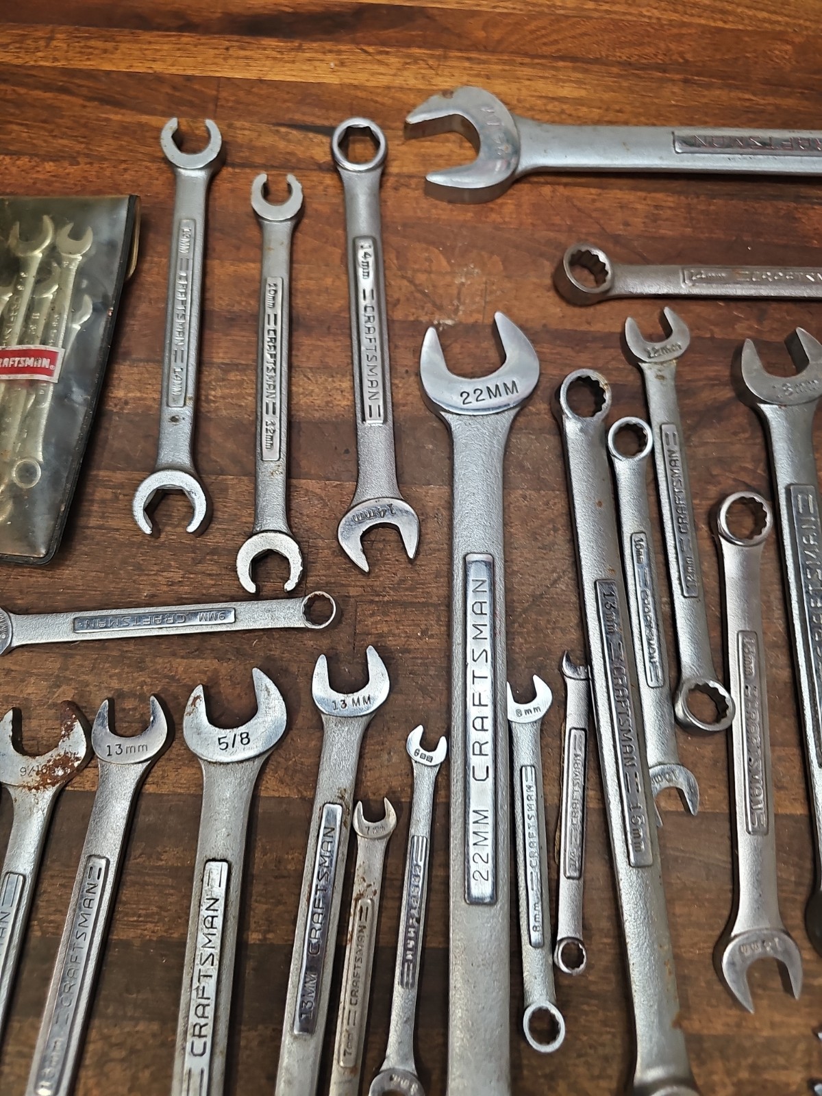 PP15- 50 Vintage USA CRAFTSMAN Wrenches – Assorted SAE & Metric –