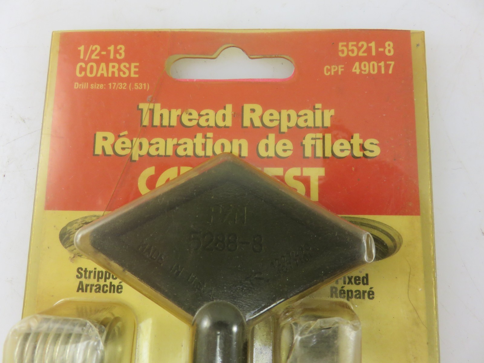 HeliCoil 5521-8 Thread Repair Kit 1/2-13 Coarse Made In USA