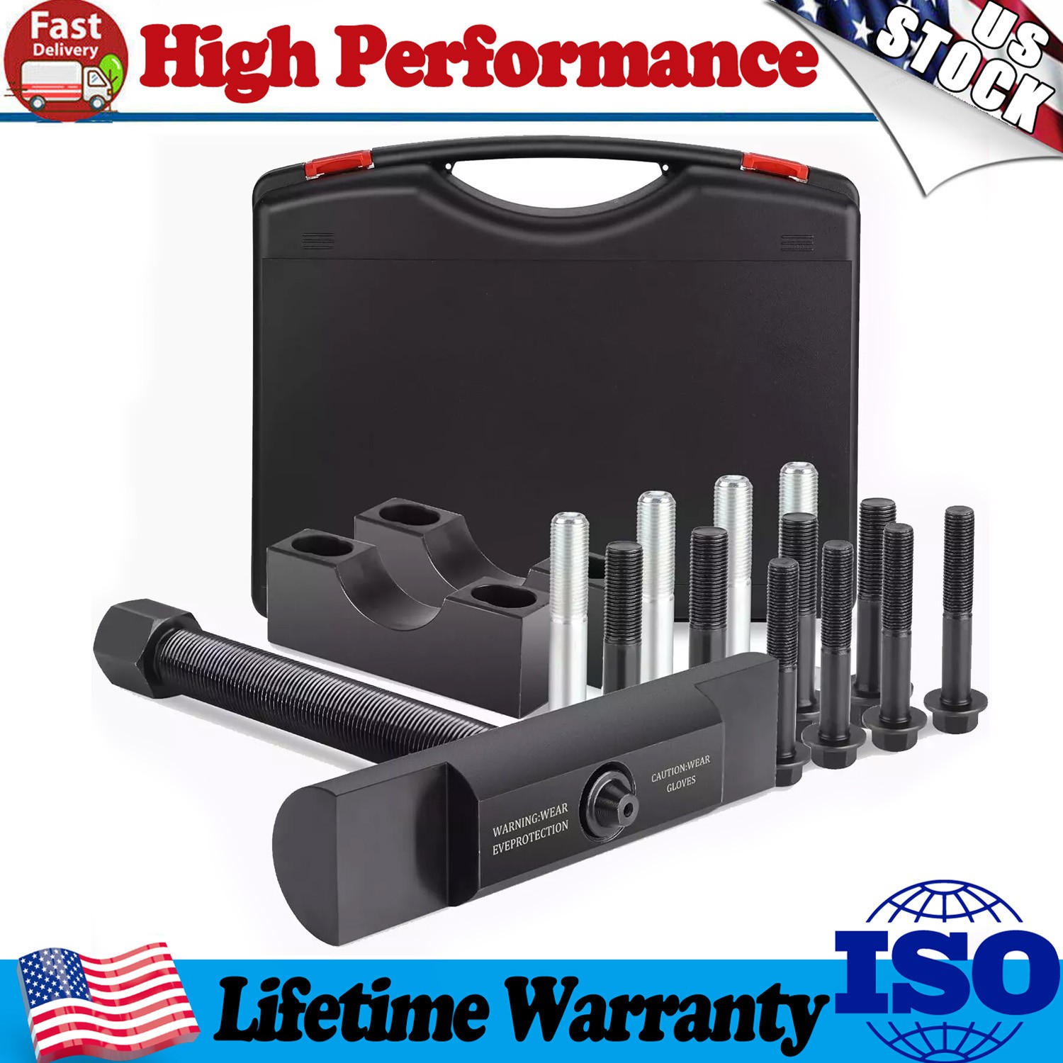 Heavy Duty Yoke Puller Tool 10803 For Semi Trucks, Class 6-8 Trucks & Equipment
