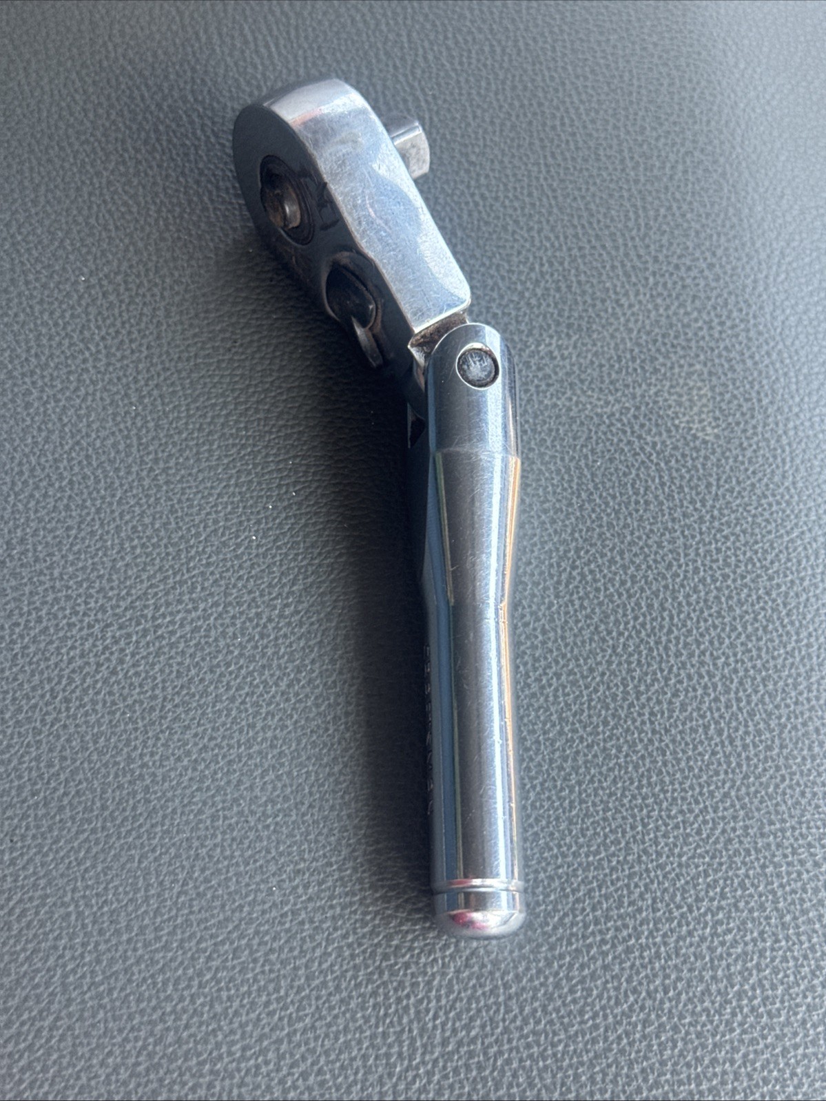 Craftsman 3/8 Drive Stubby Flex Ratchet – Part # 44834 -VL- USA (has engravings)