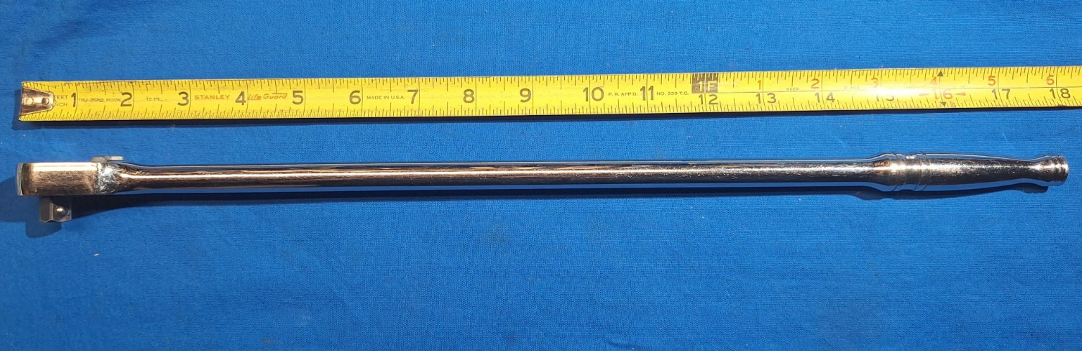 Snap-On FLL80 3/8″ drive extra long handle 18″ ratchet