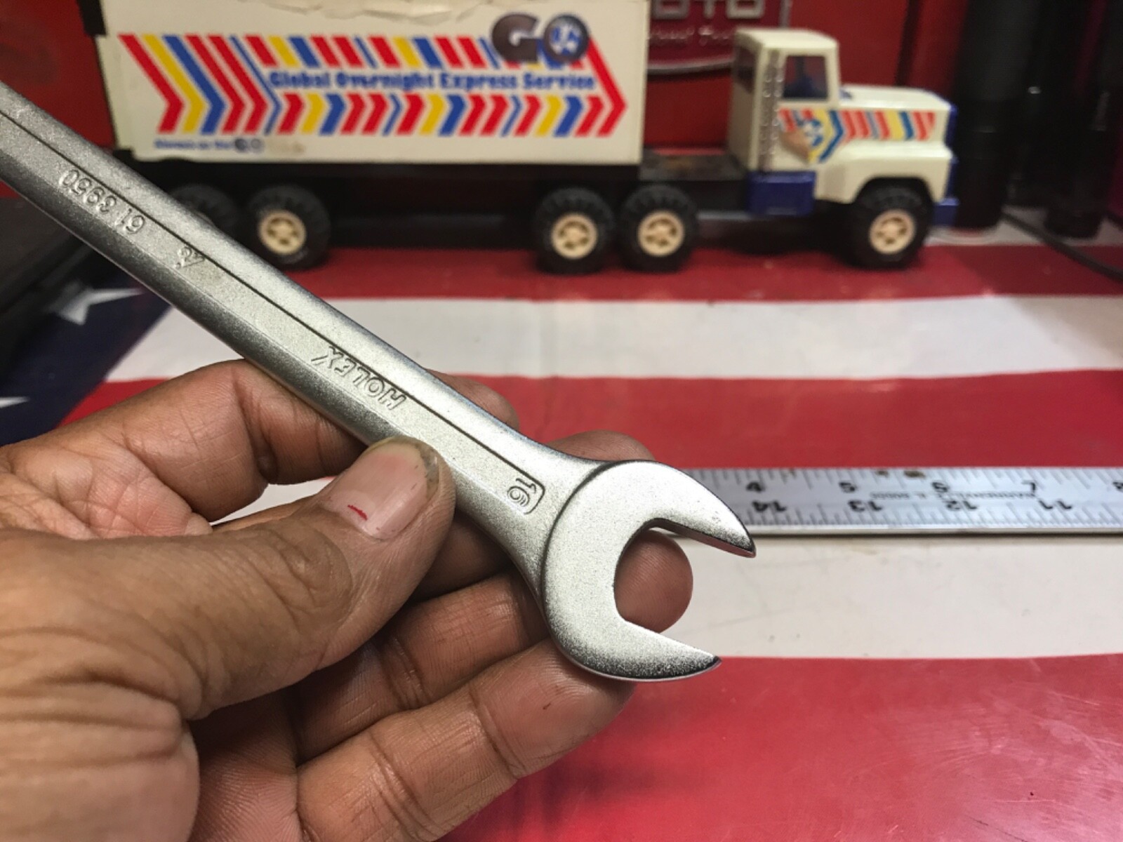 Holed tools wrench 16mm DIN3113A 3333