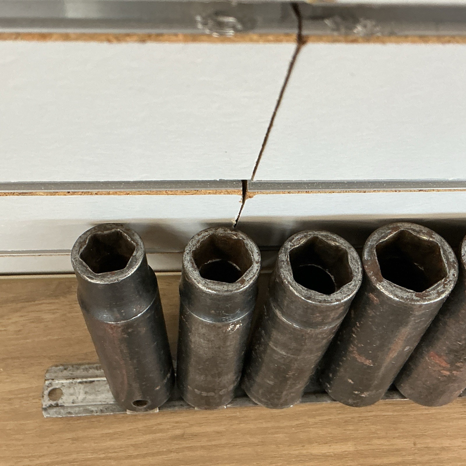 Snap On 1/2″ Drive SIM 160-320 Deep Impact Sockets 1/2″ to 1″ 9 Pc Set 6 Point