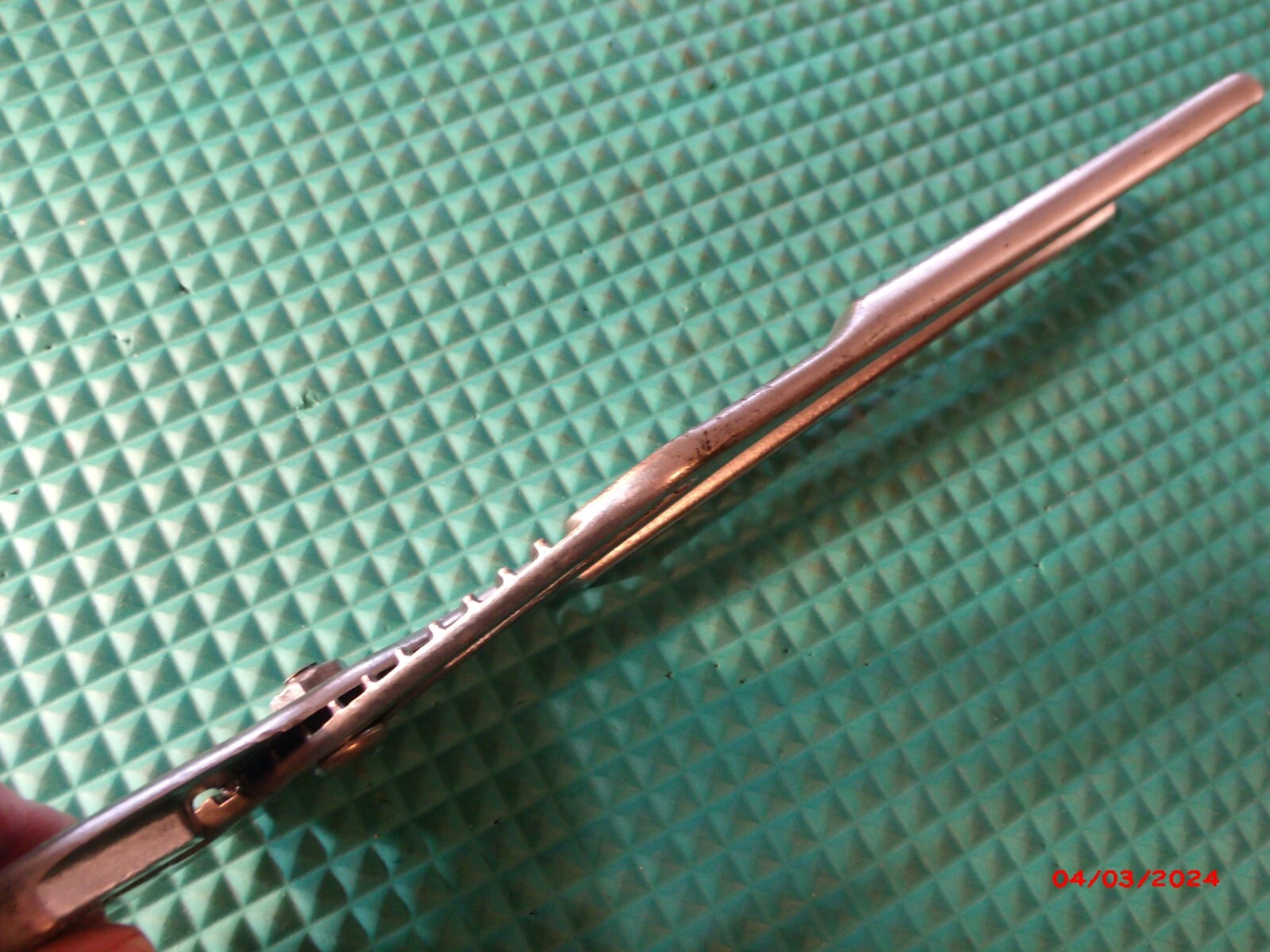 VINTAGE «DIAMALLOY» U.S.A. GROOVE-JOINT #HL116 ADJUSTABLE PLIERS(11 POSITIONS)