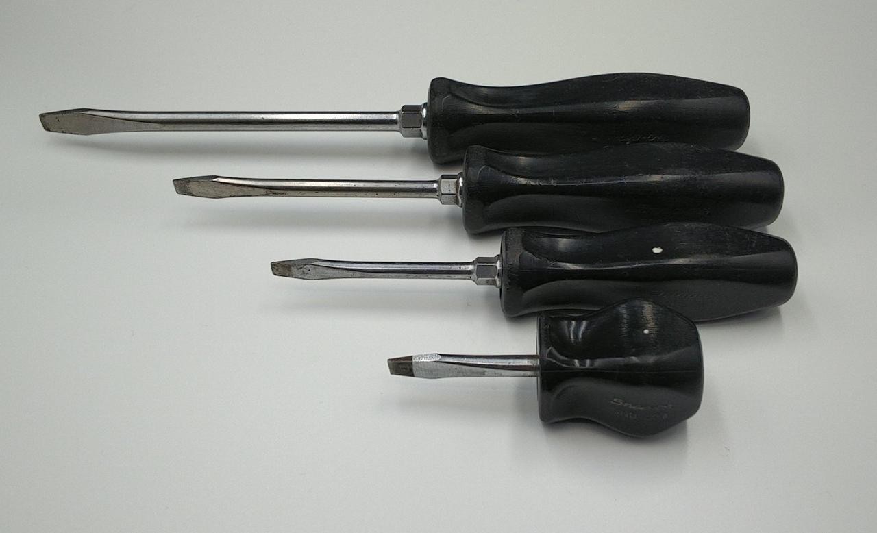 Snap-on Screwdriver set of 8 Black
