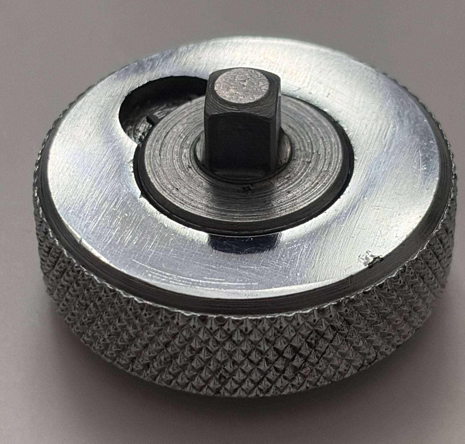 SK Tools 1/4″ Drive Palm Thumbwheel Ratchet 49270 USA Knurled Sides