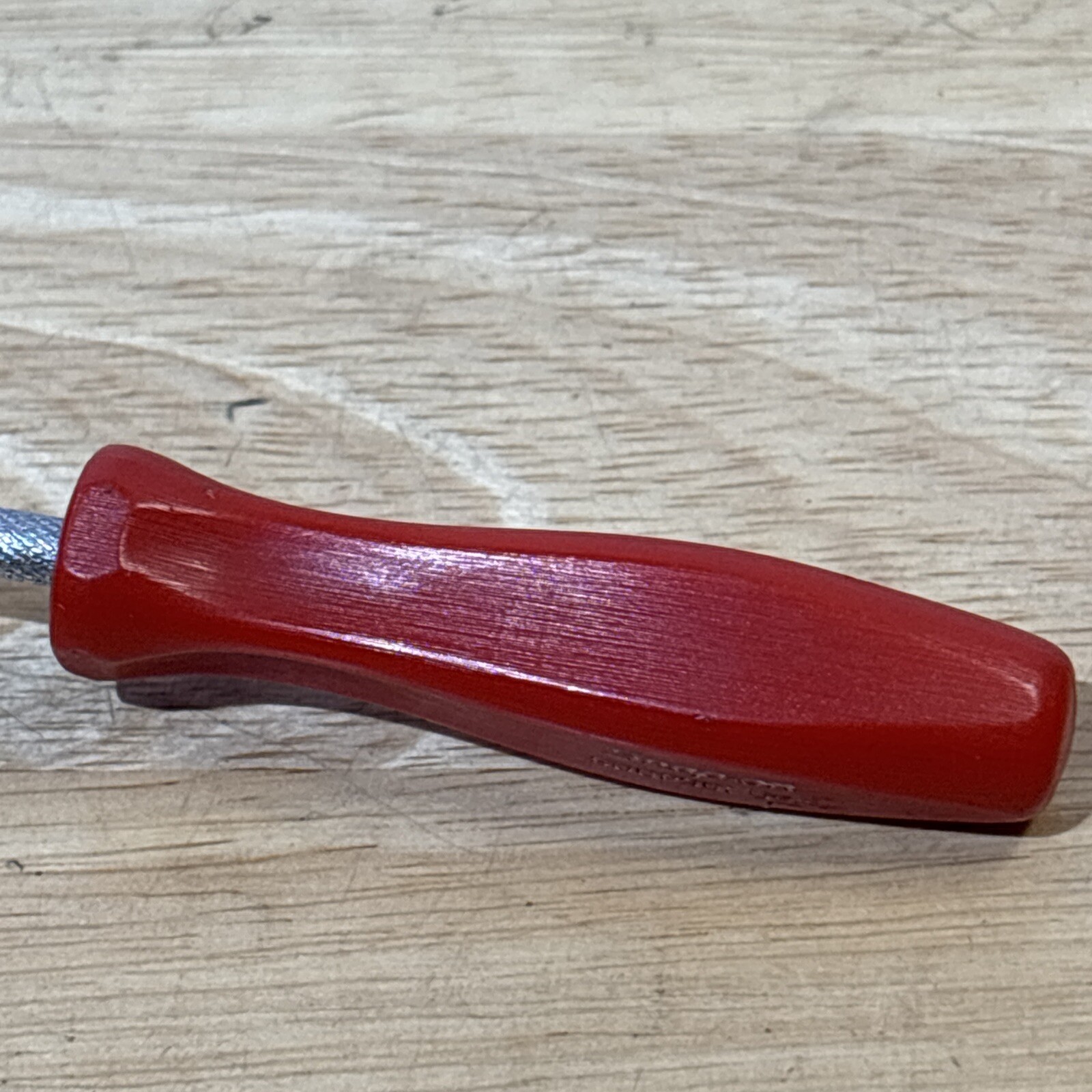 Snap On No. 1 Mini Phillips Screwdriver Red Hard Handle Knurled P1 SDDP301 USA