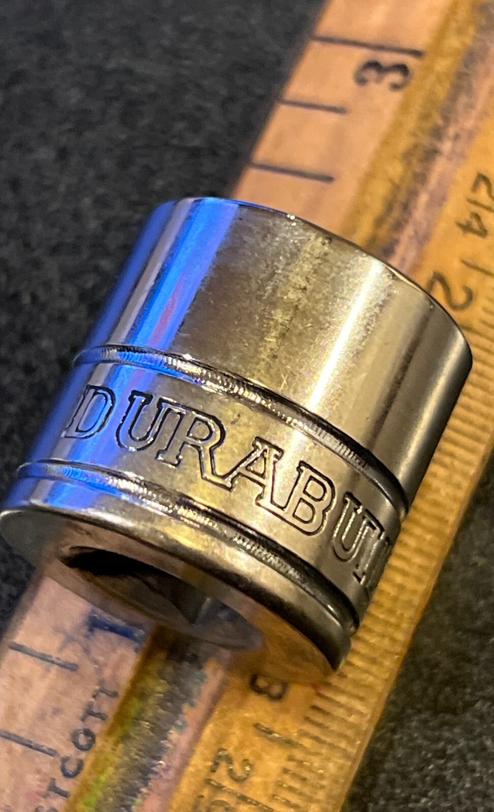 Durabuilt 3/4” 3/8” Drive 12 Point Shallow Socket SAE
