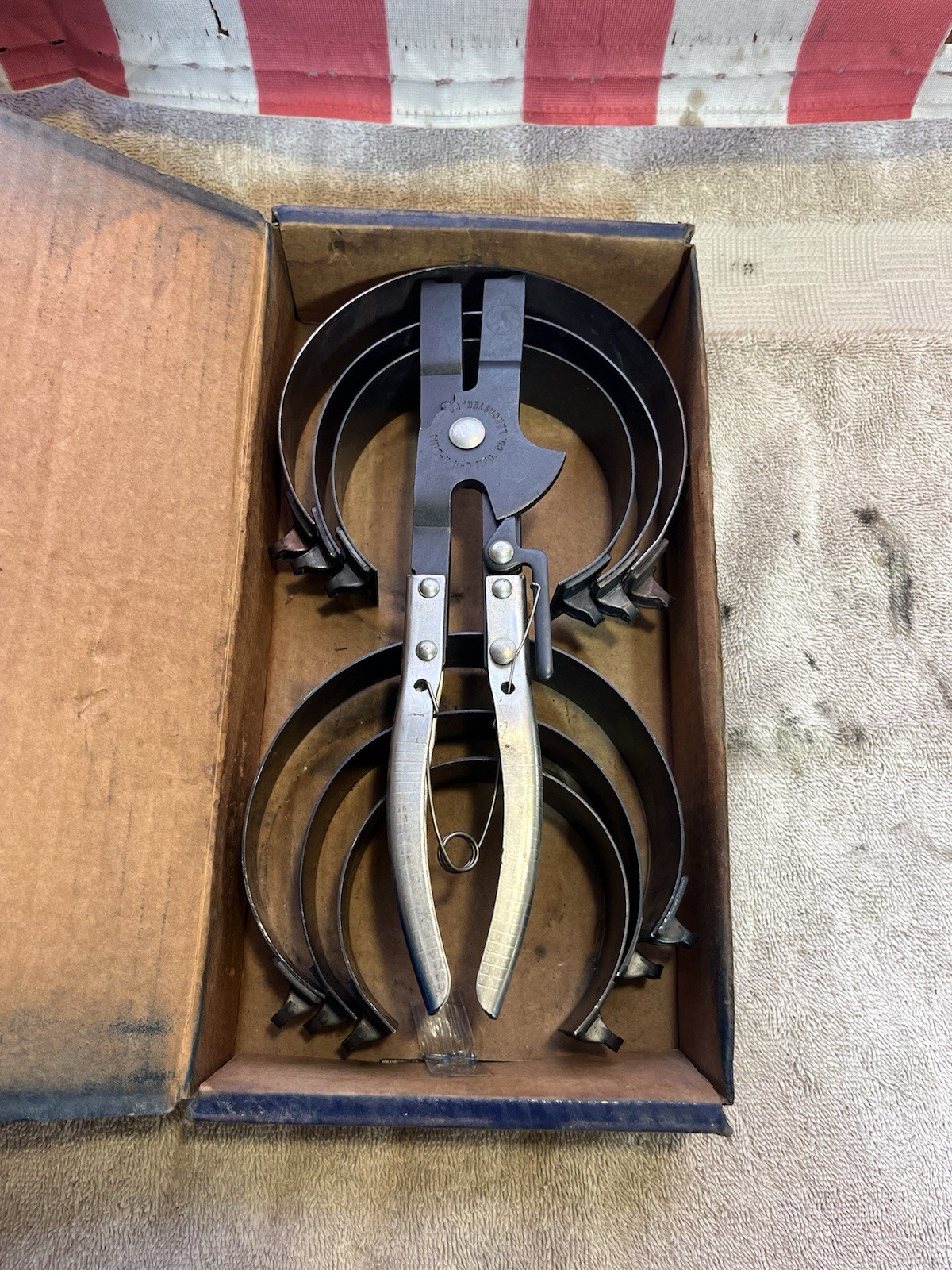 K-D Tools 1114 Cylinder Ring Compression Tool Kit. Lightly Used If At All. USA
