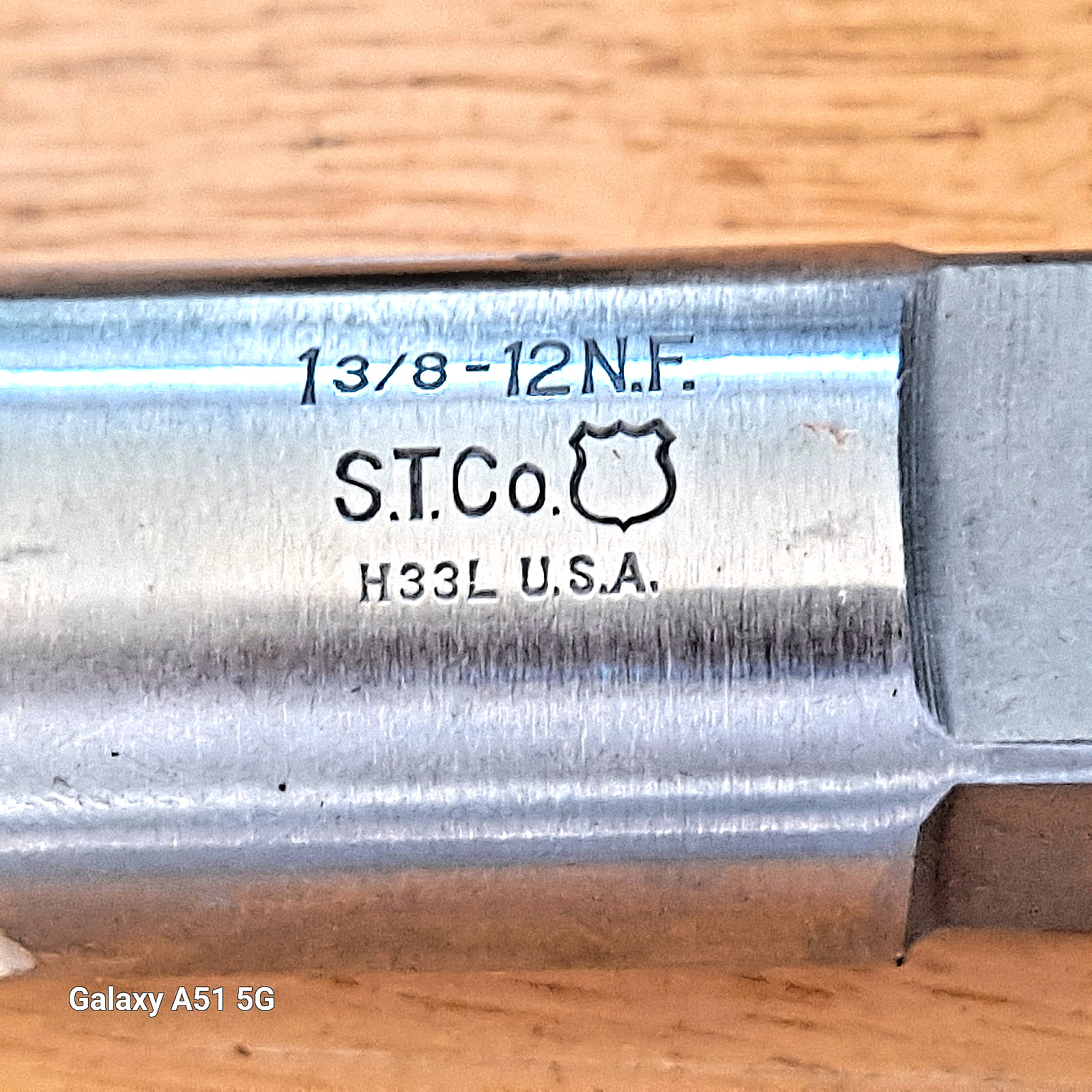 S.T. Co. 1-3/8″ – 12 NF Taper 4 Flute RH Hand Tap USA NEW NOS FREE SHIPPING