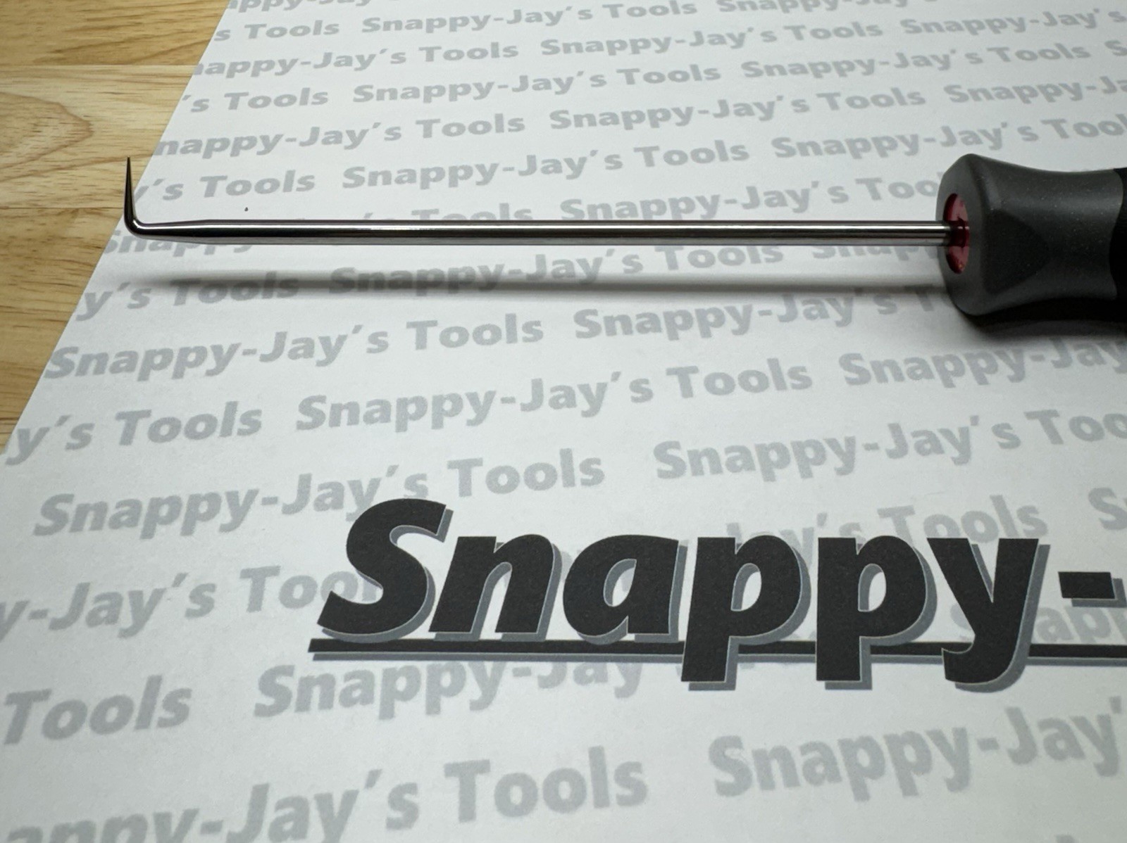 Snap-on Tools NEW DARK TITANIUM Instinct Soft Grip Long HD Pick SGL6ASH90BDT