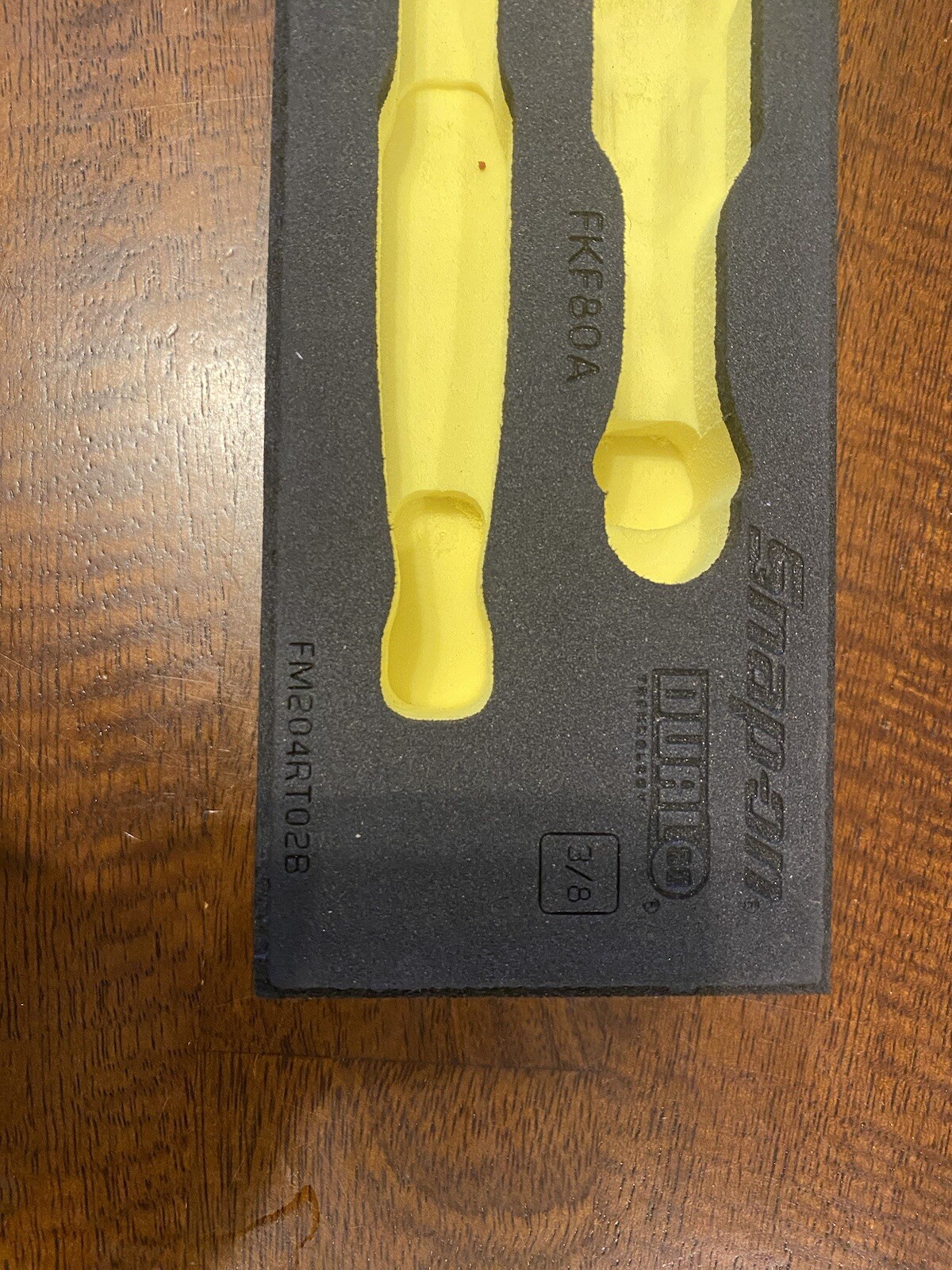 Snapon 3/8 Ratchet HI-VIZ Holds FLLF80, FLF80A, FKF80A, FF80A Ratchets