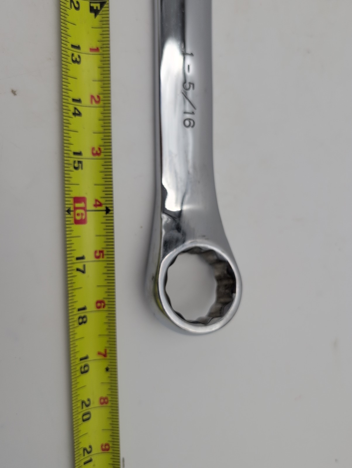 Polished SK Tools 1-5/16″ 12pt Combination Wrench USA Made 88242
