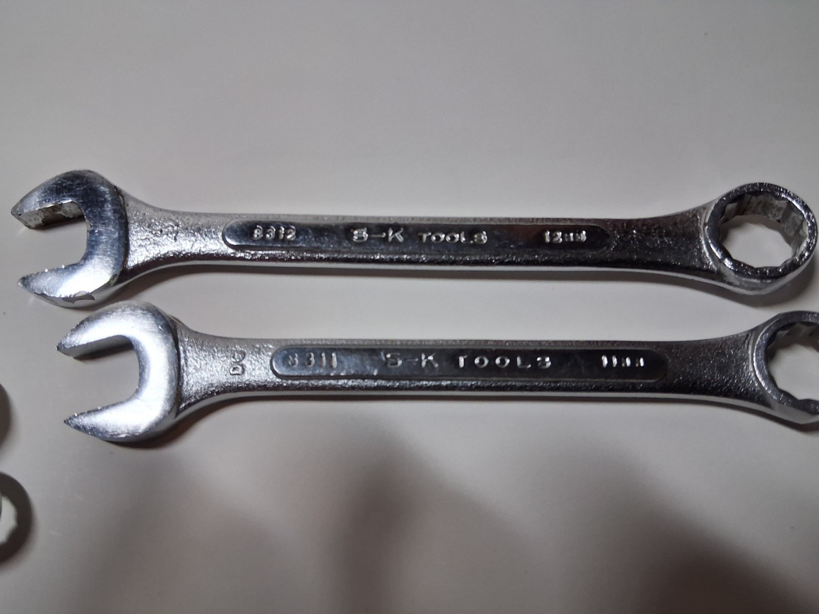 SK 9pccombo wrench lot SAE and metric