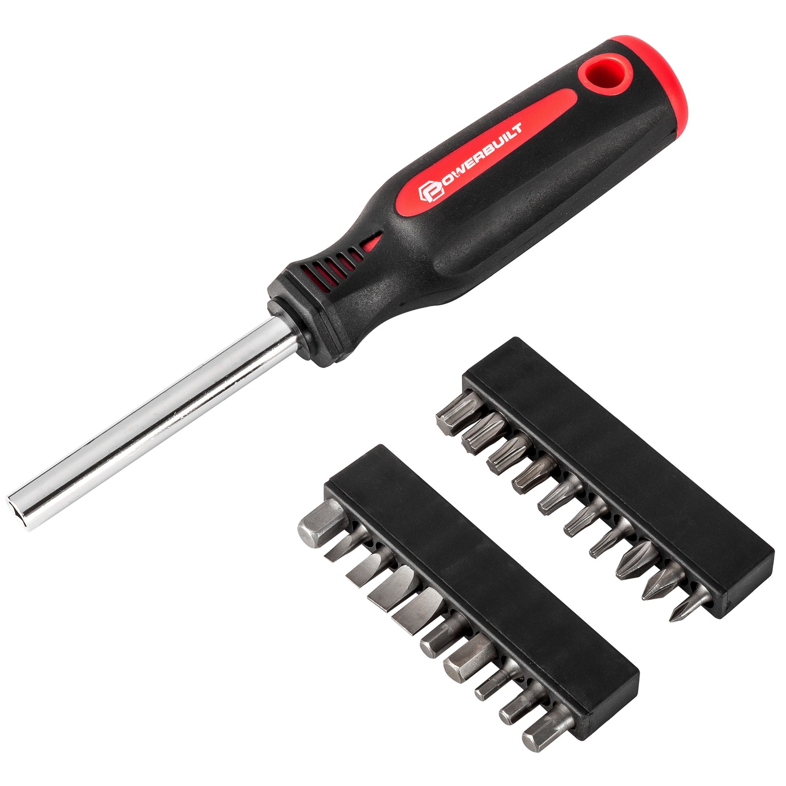 Powerbuilt 102 Piece Motorcycle Tool Kit with Roll Pouch – 643028ECE