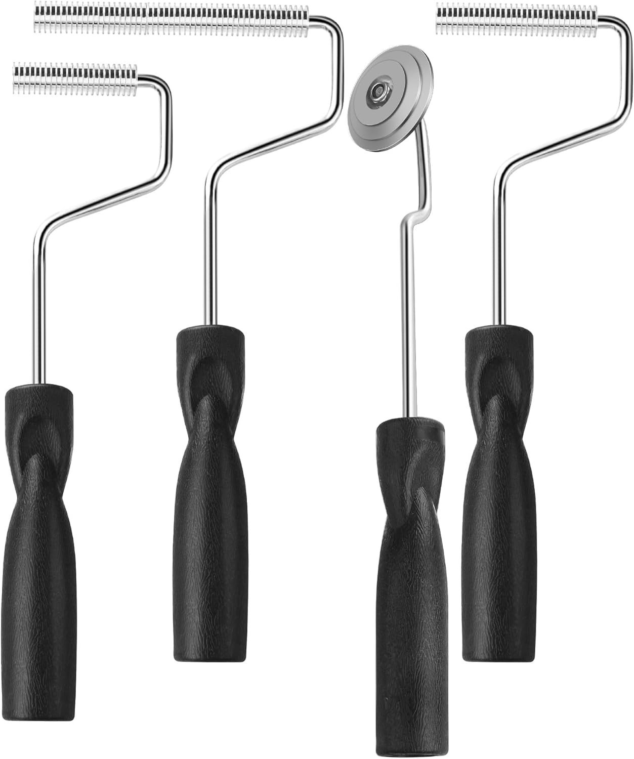Fiberglass Roller Tools Kit 4Pcs Bubble Paddles Laminating Resin Repair