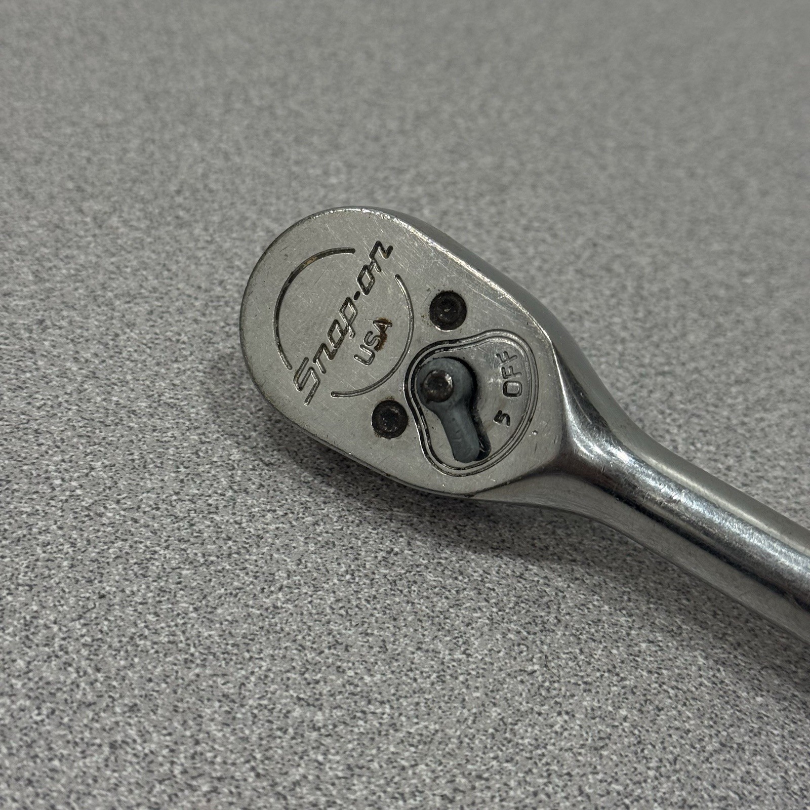Snap On F830 – 3/8″ Drive 7-1/2″ Long Standard Handle Ratchet USA Made