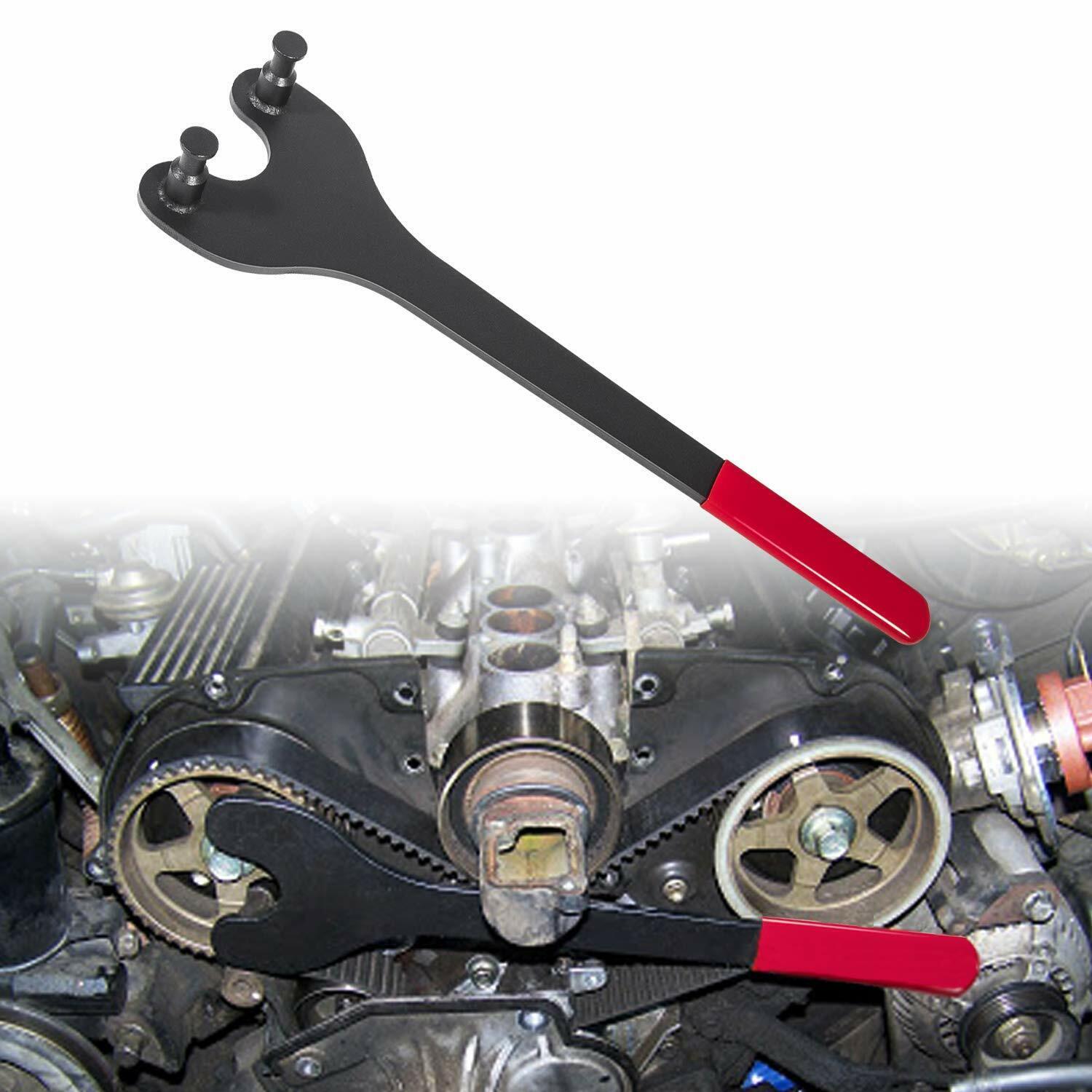Cam Pulley Holder & 58430 Shaft Seal Puller Tool for Nissan Toyota Camry Maximas