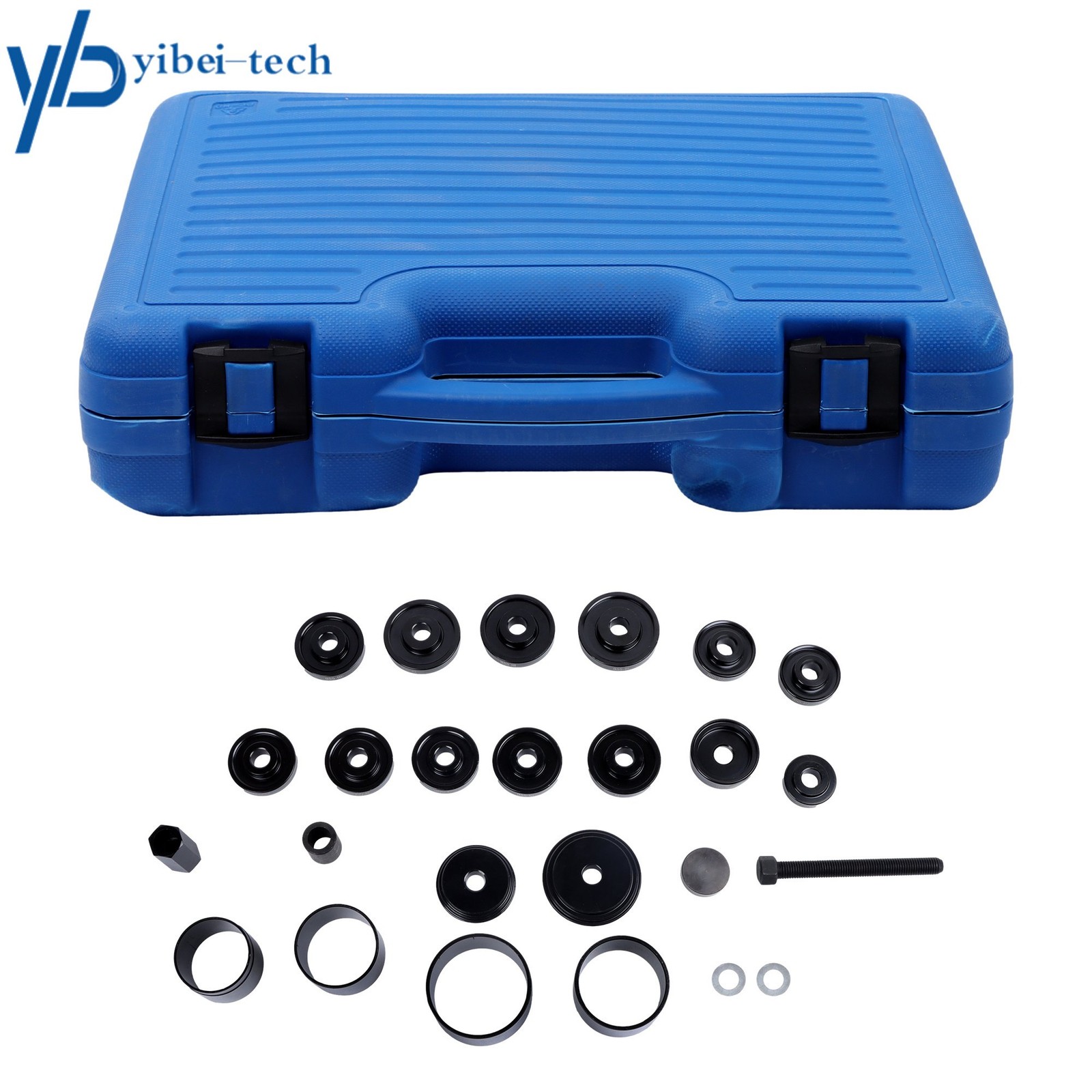 25Pieces Master Front Wheel Drive Bearing Puller Removal & Installer Adapter Kit