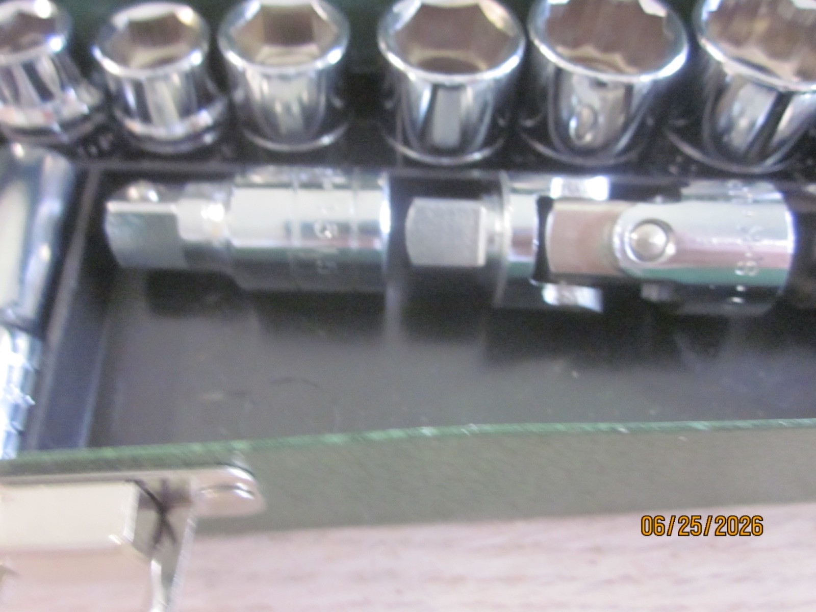 VTG S-K TOOLS VERY NEAR MINT CONDITION SAE 3/8″ DRIVE 21 PIECE SOCKET SET