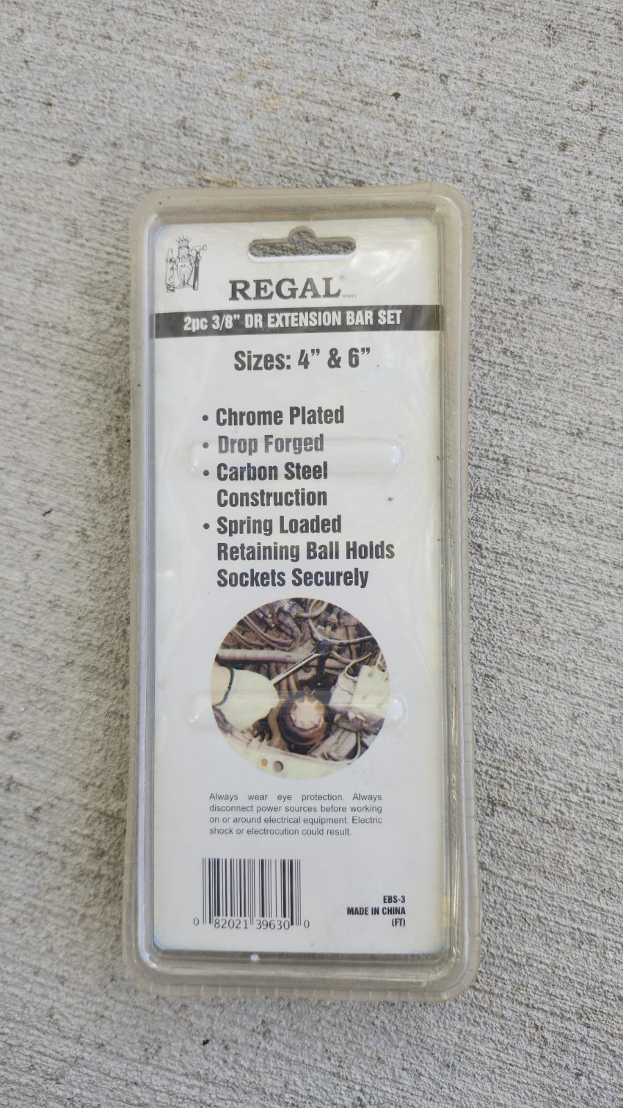 Regal 2 PC 3/8″ EXTENSION BAR Set