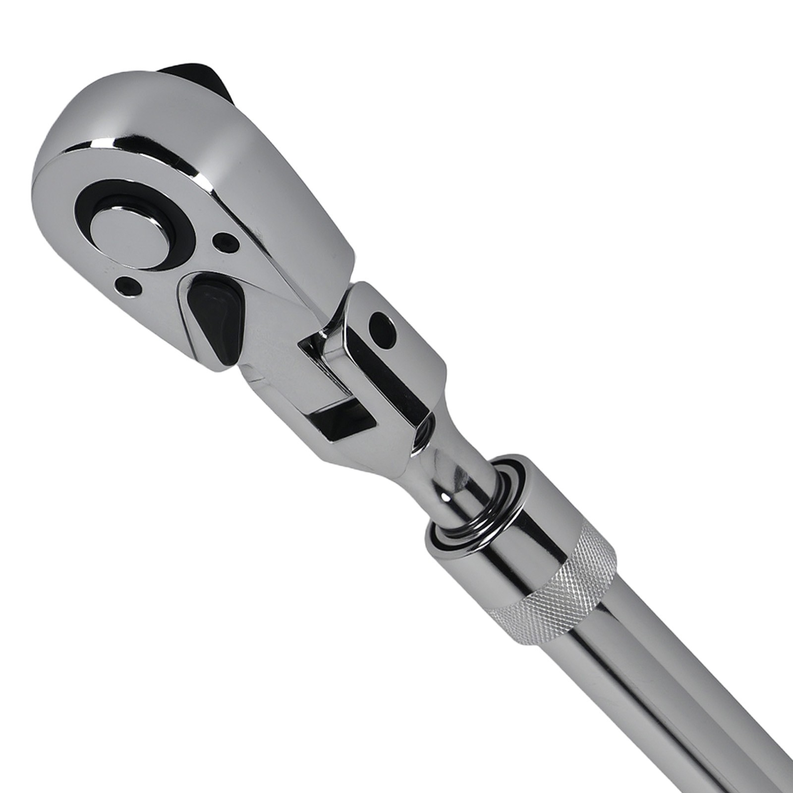 1/2in Drive 72-Tooth Flex Head Extendable Ratchet 330-440mm Quick Release