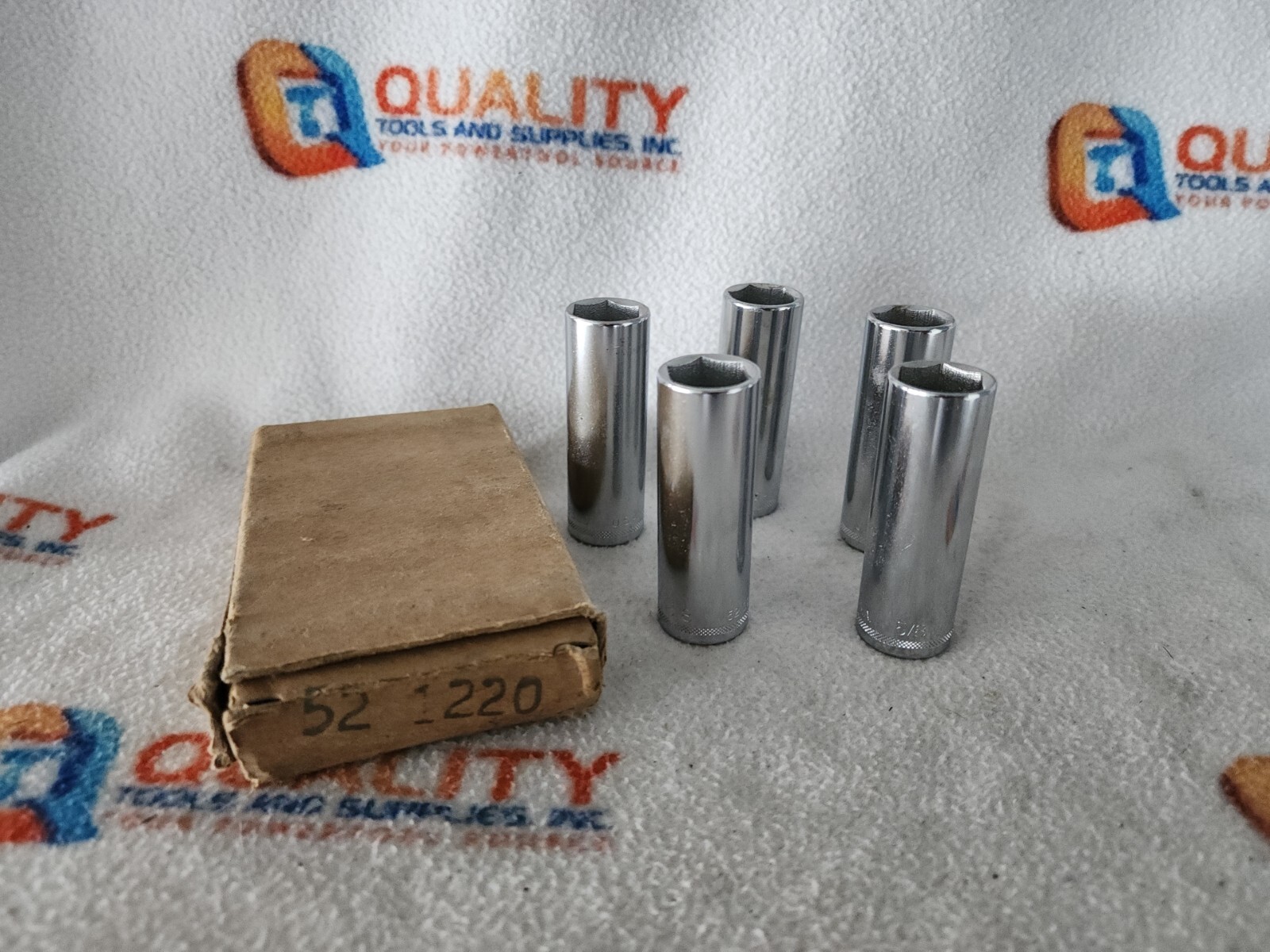 Easco 52 1220 5/8 Deep Socket 3/8″ Drive – Pack of 5 Made In USA