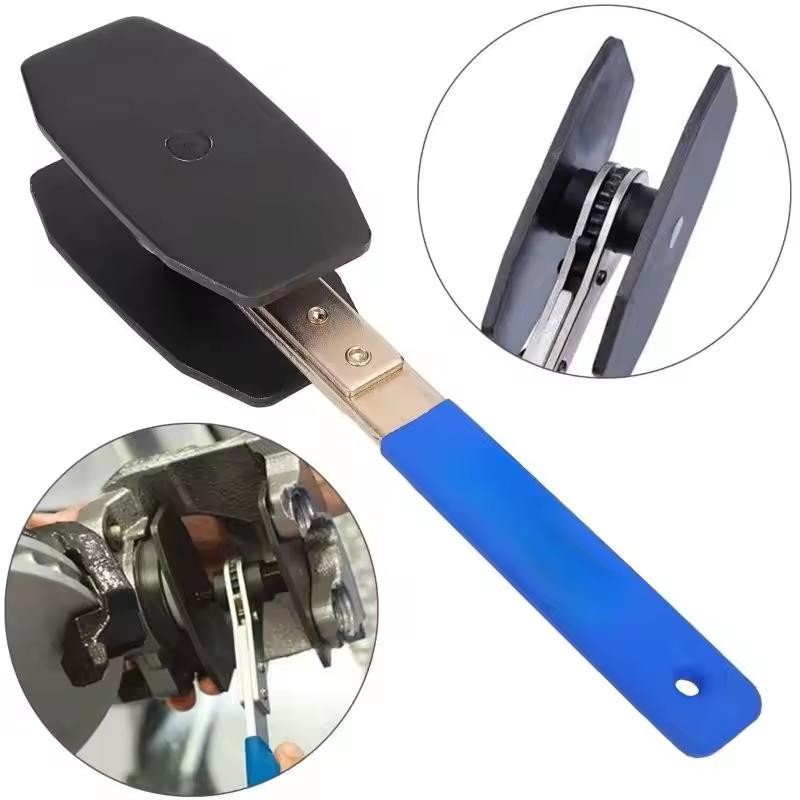 Car Ratchet Brake Piston Spreader Wrench Caliper Pad Install Tool Press Ratchet