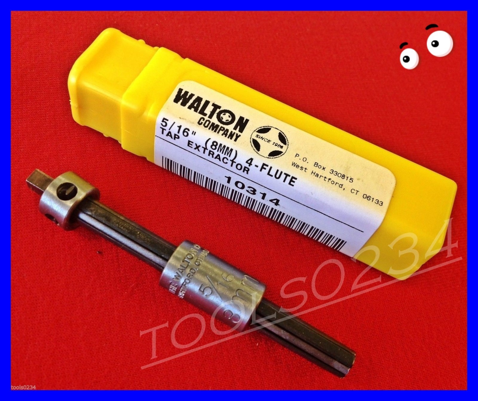 5/16″ 8mm Walton 10314 Tap Extractor 4 Flute USA