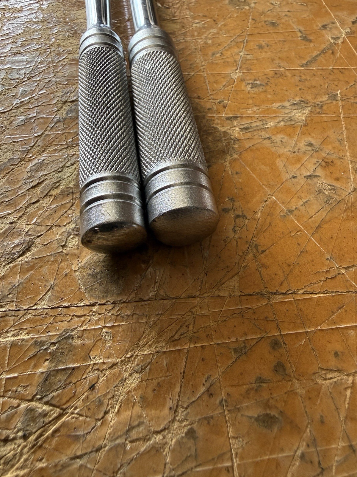 Vintage New Britain NS-33 & NS-55 1/2” Drive Ratchet Set Fixed & Flex Head USA
