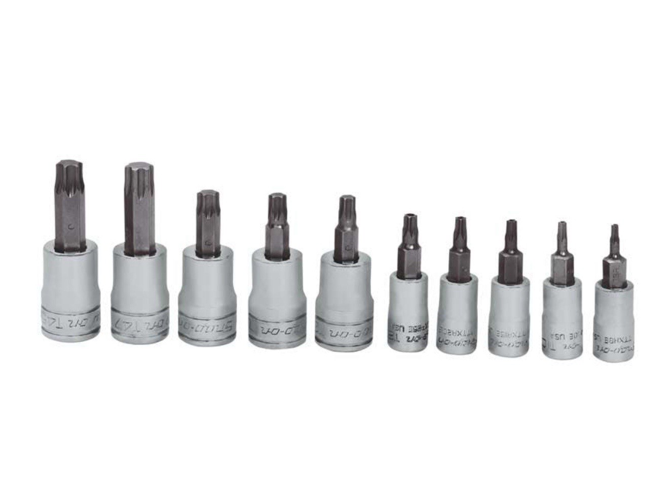 SNAPON 10pc Tamper Resistant Torx Bit Socket Set