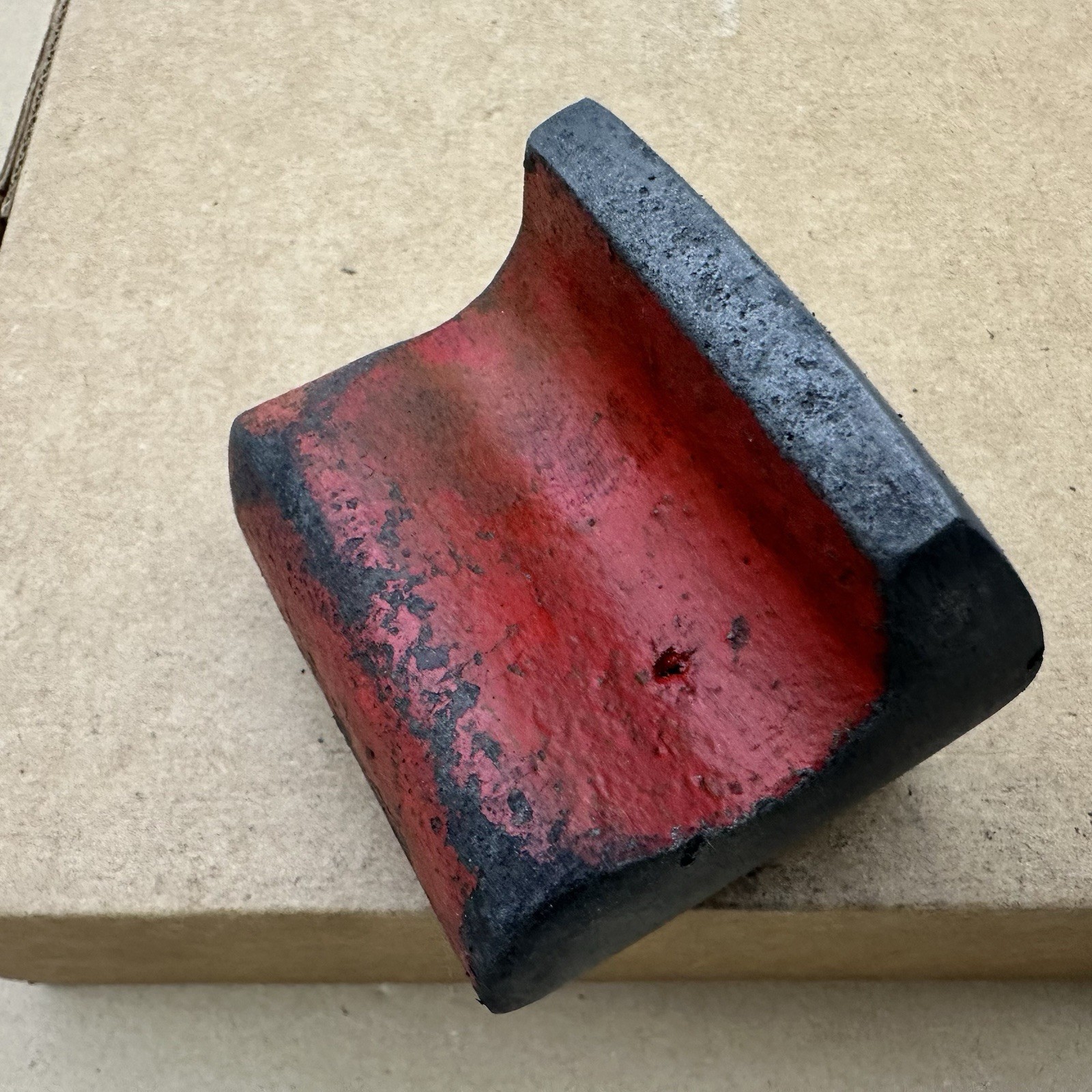 Vintage Auto Body Fender Steel Anvil Dolly Tool Bodywork Tool