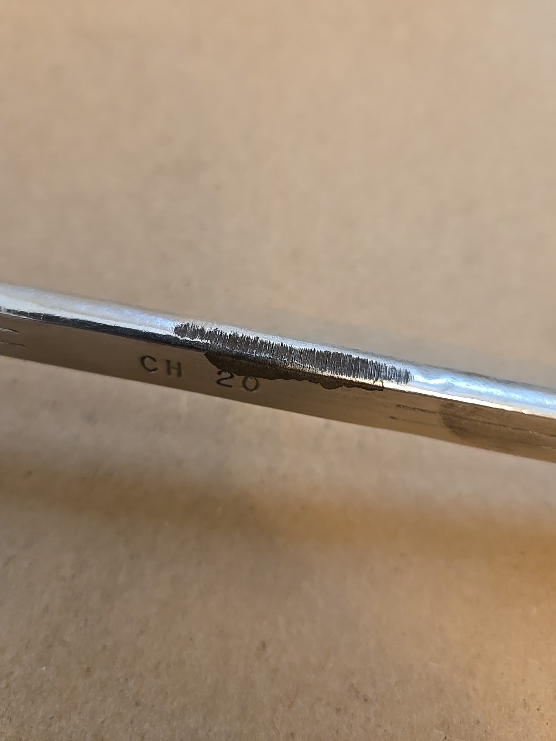 Mac Tools Sabina 5/8″ 6PT SAE Chrome Combination Wrench USA CH20
