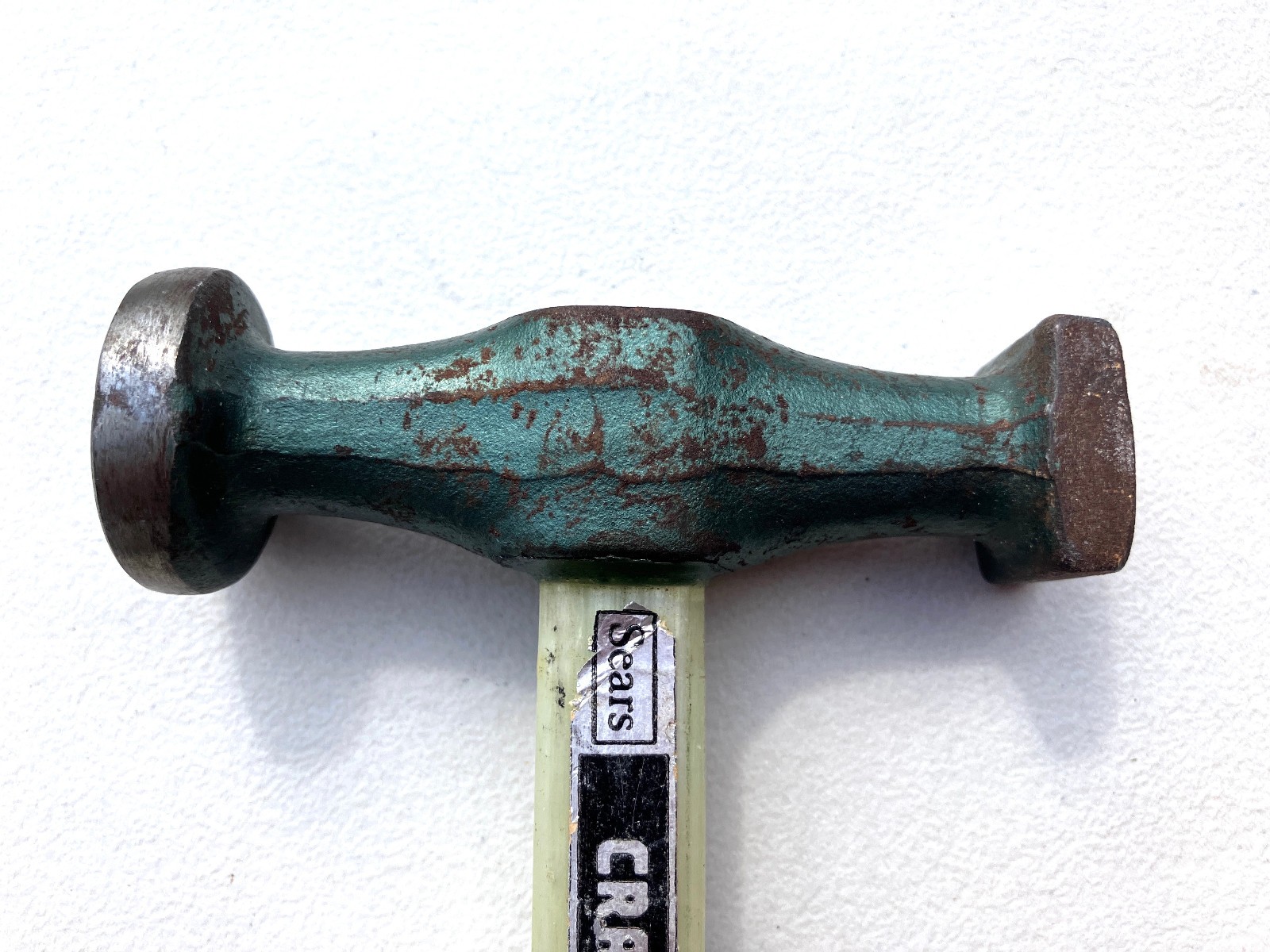 USED Sears Craftsman 10.5 in auto body repair hammer fiberglass handle 10 1/2″