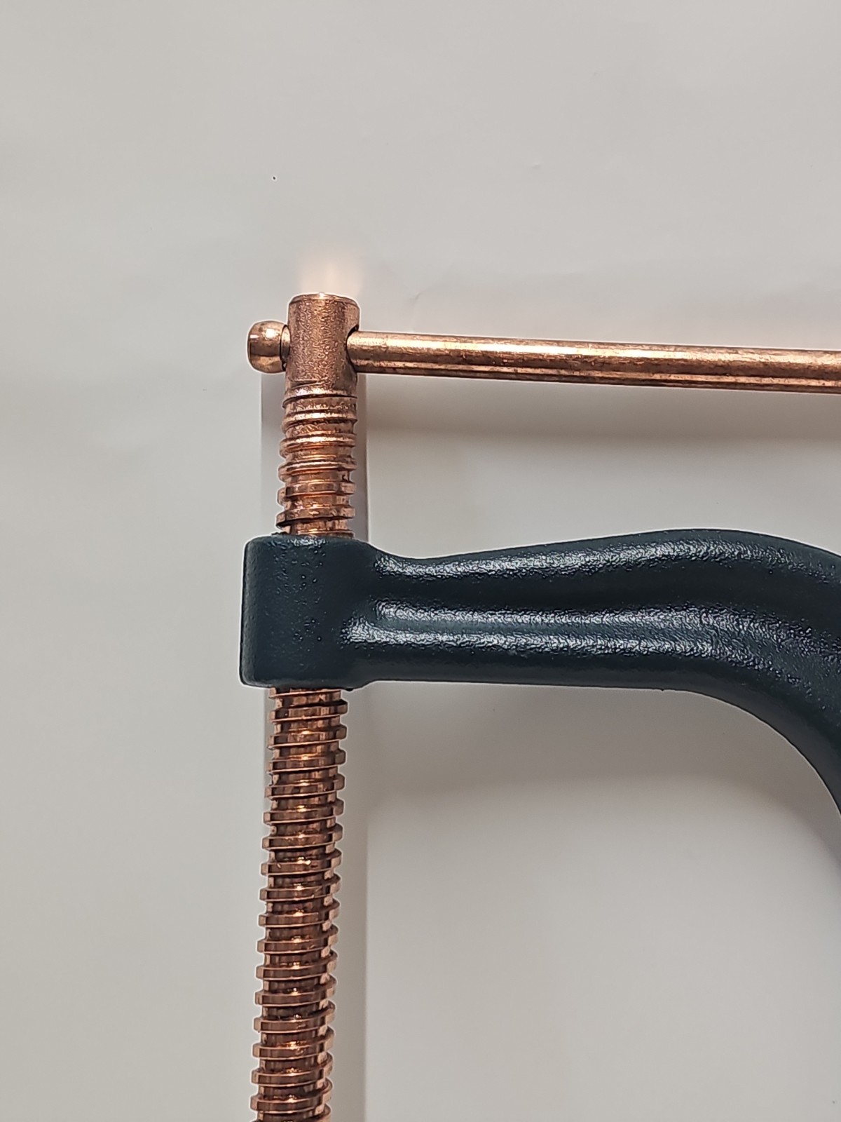 Blue-Point 408 Forged Steel 8″ Welding C-Clamp Copper Spindle Open Box Snap-On
