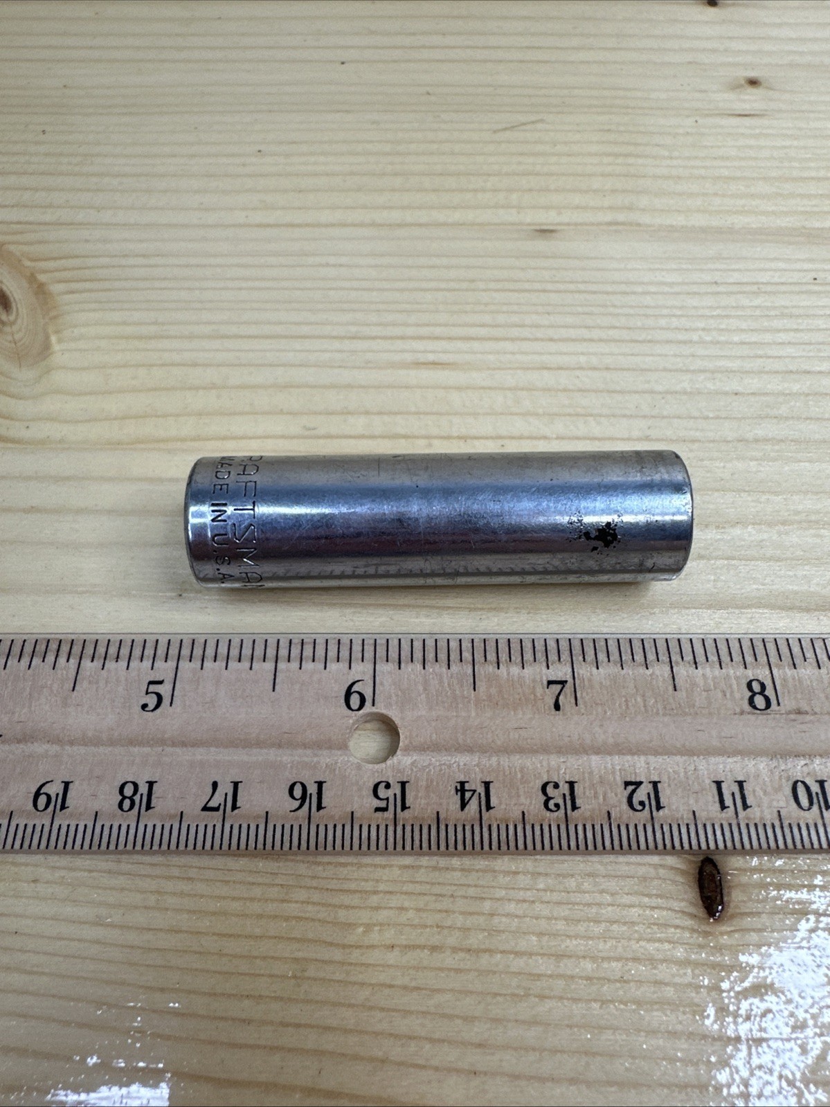 Vintage Craftsman 1/2″ SAE Deep Socket 12 point 3/8″ Drive -V- 43312 USA