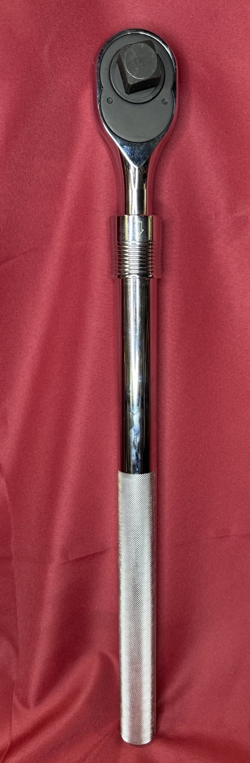 E-Z Red 1″ Drive Ratchet w/ Extendable 25” – 40” Handle 24 Tooth MR1X NEW