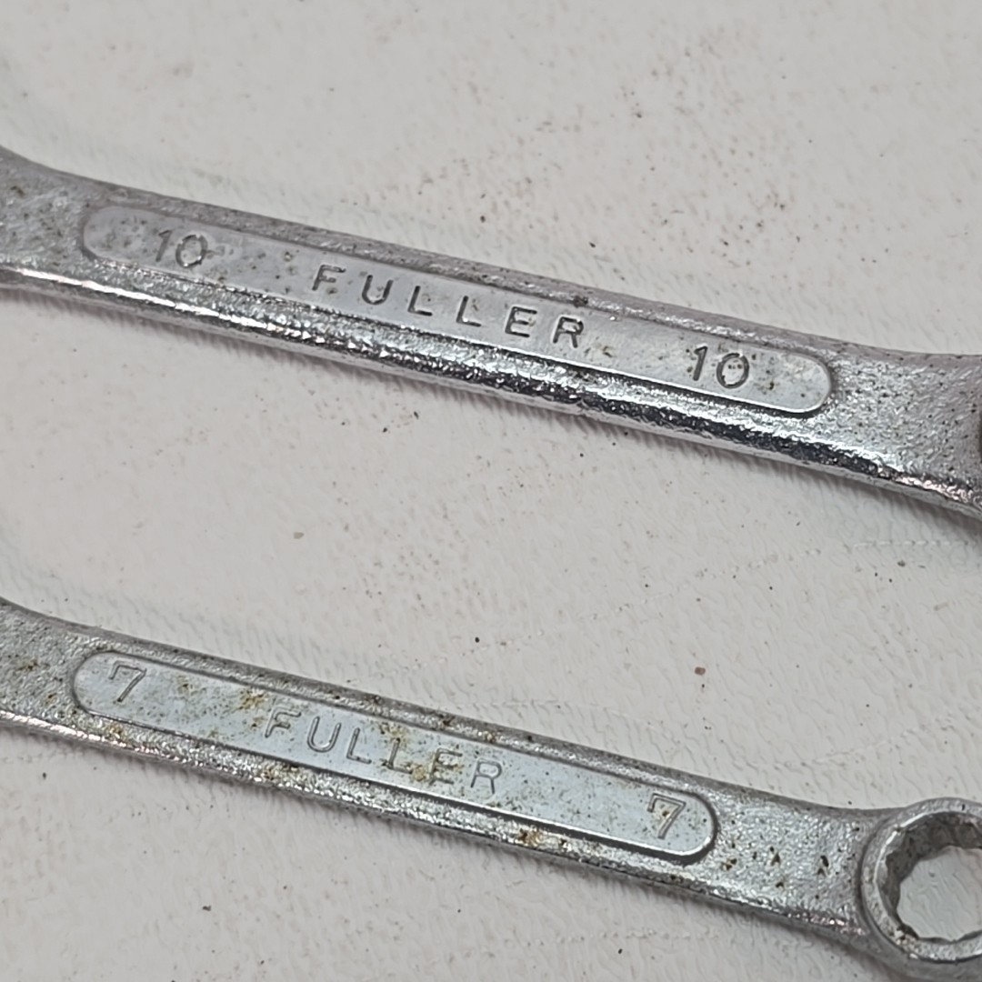 2 Fuller Japan KTC Combination Metric Wrenches 12 Point 10mm & 7mm